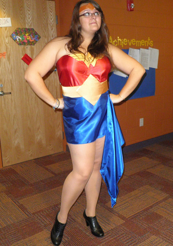 Wonder Woman Simple Cosplay Costumes Dress 16091421